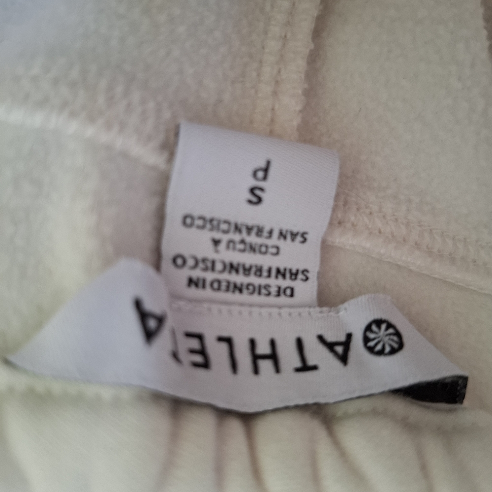 Athleta Avenue Wide Leg Cropped Lightweight Pants White Size Small - Picture 9 of 11